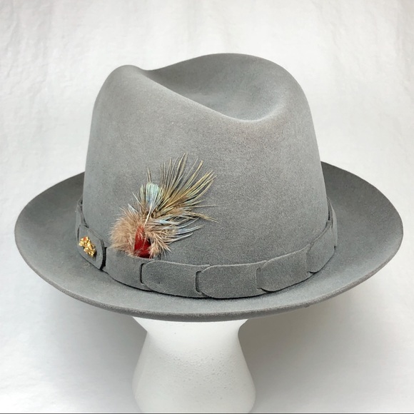 Vintage Dobbs Golden Coach Fedora Felt Hat - Picture 2 of 8